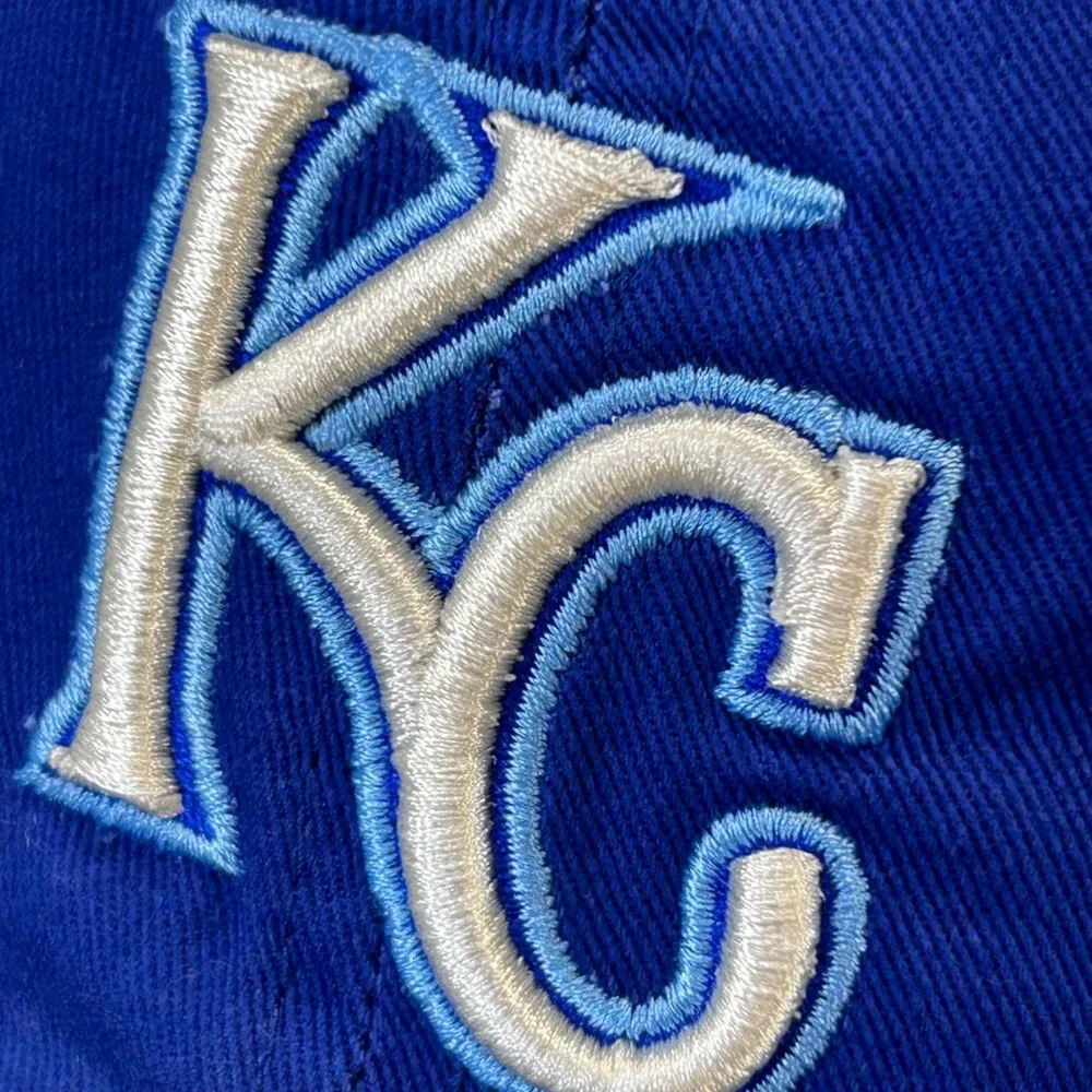 KC Logo Kids Blue Fan Favorite Kansas City Royals Baseball Hat Adjustable OS